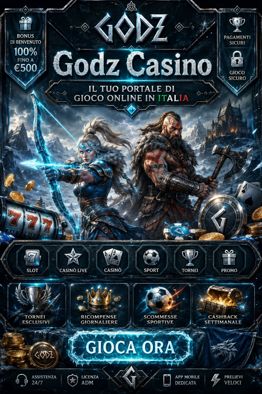 Godz Casino — Il Tuo Portale di Gioco Online in Italia