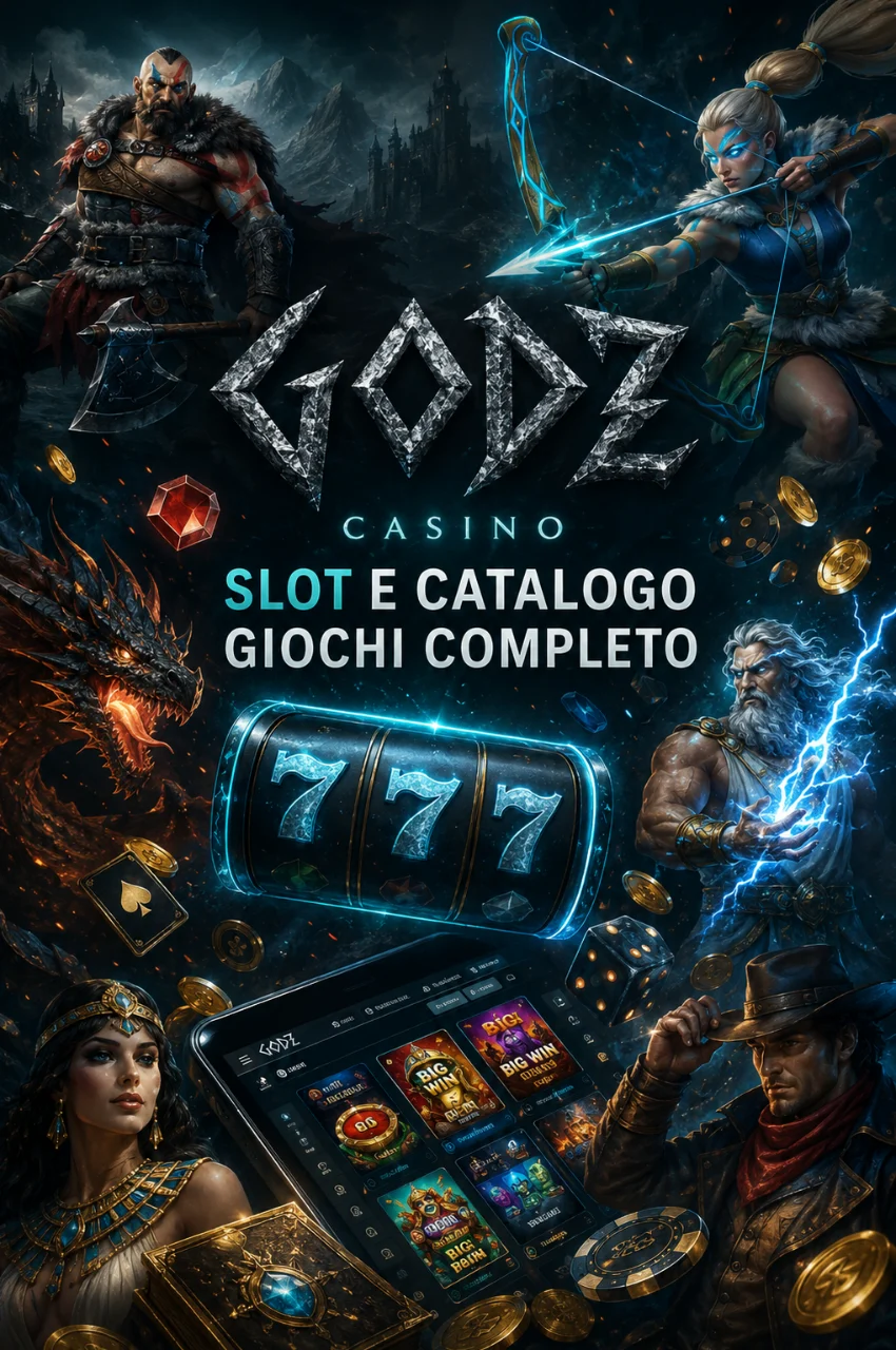 Godz Casino — Slot e Catalogo Giochi Completo