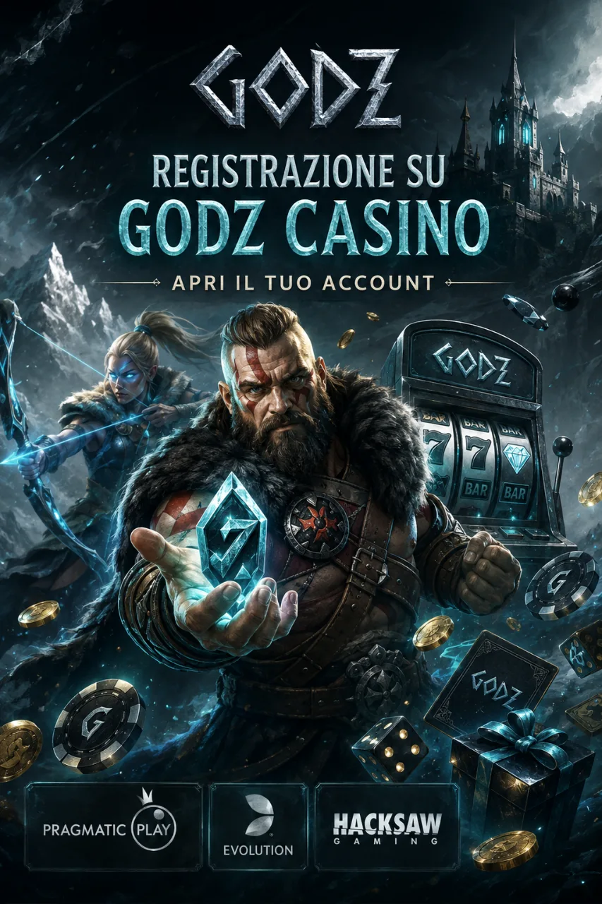 Registrazione su Godz Casino — Apri il Tuo Account