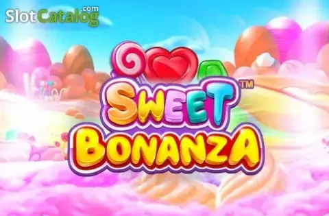 Sweet Bonanza, caramelle colorate, cascata